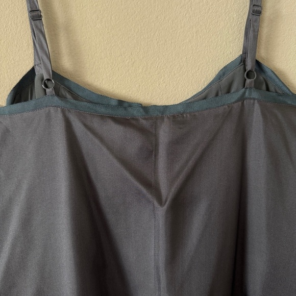 NWT In Add Minus 100% Silk Tank Camisole Blouson Top Size 2 - Picture 6 of 7